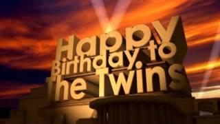 Happy Birthday To The Twins