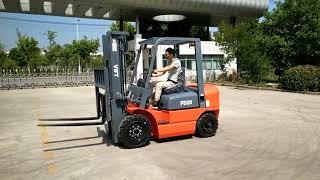 VIFT brand 2 ton diesel forklift with Japan Isuzu c240 engine