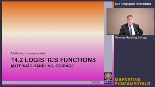 Topic 14.2 Logistics functions - Materials handling, storage