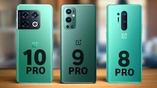 OnePlus 10 Pro Vs OnePlus 9 Pro Vs OnePlus 8 Pro | #MobileTechTube