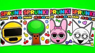  SPRUNKI Blind Bag Mr.Tree Wenda Pinki Garnold | ASMR Phase 1vs2vs3vs4 squishy