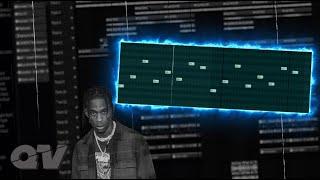 How To Make FIRE Samples Like CUBEATZ For (Travis Scott) | FL Studio Cook-Up