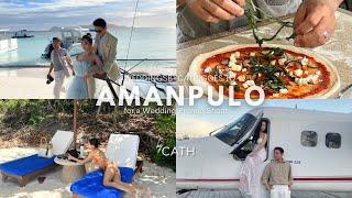 A 4-day trip to Amanpulo to Style a Bride and Groom for a Wedding Prenup Shoot | Cath Sobrevega