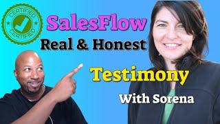 Salesflow| Salesflow Review -Testimony on Salesflow with Sorena  [watch this] | Nowsite Salesflow