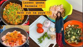 Lazeeez Qeema kareele - Unique Style - Recipe By Merium Pervaiz !!