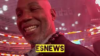 Lennox Lewis reaction to Mike Tyson loss to Jake Paul