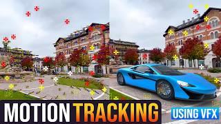 Blender Motion Tracking Step By Step | Add 3D CAR Model in your Live Footage In Blender