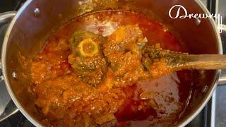 TASTY OXTAIL & TRIPES STEW | GHANA-STYLE SIMPLE STEW