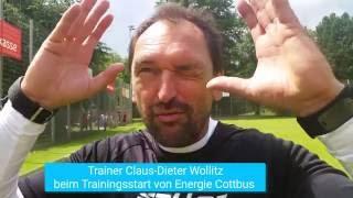 Energie-Trainer Claus-Dieter Wollitz über die Kaderplanung beim FCE