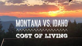 Montana vs Idaho Cost of Living