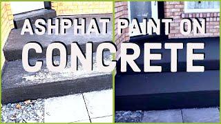 Using Asphalt Driveway Sealer on Concrete House Porch | Airport+ 5 years - Long Term Review