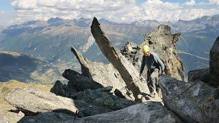 Via Ferrata Eggishorn - Incredible views of the Aletsch glacier and the Alps