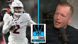 NFL Draft 2025 WR rankings: Kyle Williams, Washington State | Chris Simms Unbuttoned | NFL on NBC