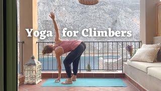 Active Rest Day | Yoga for Climbers | Stretch & Strengthen | Kalymnos