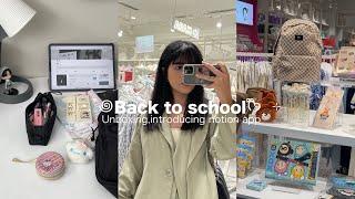 Back to school | خرید لوازم التحریر،آنباکسینگ،معرفی اپ برنامه ریزی