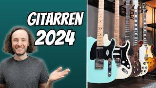 Meine aktuelle E-Gitarren-Sammlung 2024