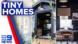 ‘Quick, cheap, and affordable’: Building a new home in under $10,000 | 9 News Australia