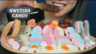 SWETISH CANDY MIXED GUMMY CANDY (ASMR CHEWY SOFT STICKY EATING SOUNDS) NO TALKING | SAS-ASMR