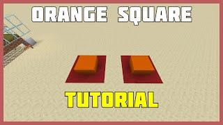 Minecraft 1.20.4 How to Make an Orange Square Tutorial