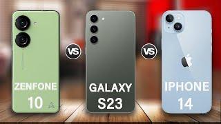 Zenfone 10 Vs Samsung Galaxy S23 Vs iPhone 14 | Zenfone 10 Specs Review