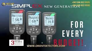 Simplex New Generation Metal Detectors for All Prospectors