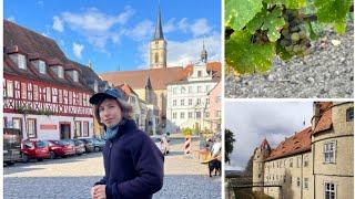 Spending one day at the FRANCONIAN WINE REGION. (Germany) A light feeling of the Toscana and Bavaria