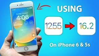 How to Update iOS 12.5.5 to iOS 16.2 || Install iOS 16.2 on iPhone 5s & 6