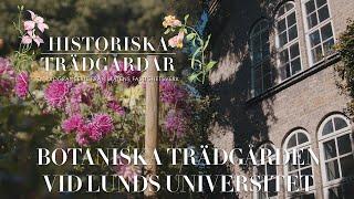 Historiska trädgårdar — Botaniska trädgården vid Lunds universitet