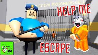 Help Me Escape BARRY'S PRISON RUN Roblox Escape Simulator Game
