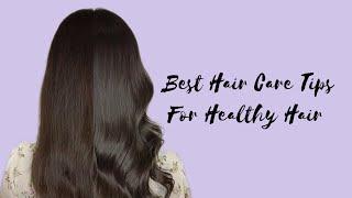 Best Hair Care Tips For Healthy Hair | Hair Care Tips | Anita K Videos