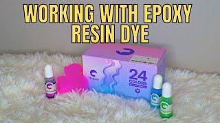 Hiipoo Epoxy Resin dye and how to use them - Review