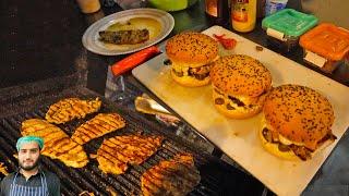 Grilled Chicken Burger Recipe || Direct from Grill House