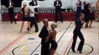 Jonathan Luckcuck and Jannine Davies Brentwood Stars 2012 Pro Samba