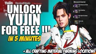 THE FIRST DESCENDANT | SUPER EASY Unlock/Craft Yujin for FREE!!! (Step-by-Step Guide)+Farm Locations