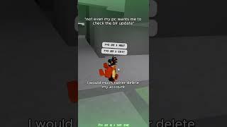 Roblox is so drier than a popeyes biscuit #shorts #roblox #robloxrant #forsaken
