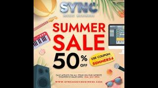 Sync Music Business SUMMER SALE EVERYTHING 50% OFF!!! How To Get Your Music Into The Music Industry?