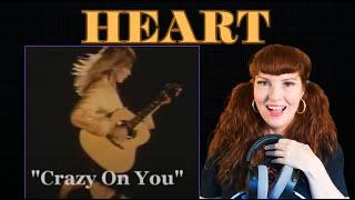 Redhead Reaction to Heart- Backstage, "Crazy on You" 1977