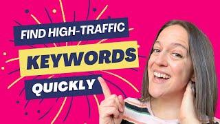 How To Find Low Competition Keywords With High Traffic With Keysearch + NEW FEATURE