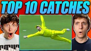 Americans React to Top 10 Best Catches in Cricket History