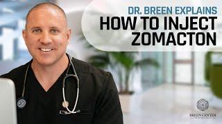 How to Inject Zomacton (5mg vial) | Dr. Breen Explains