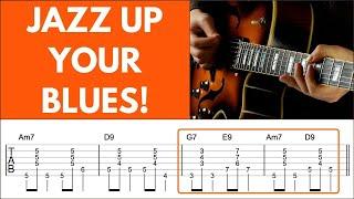 How To Play A Jazz Blues Chord Progression In 5 Easy Steps!