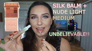 HudaBeauty Silk Balm  + Nude light Nude medium (I did not expect)!!