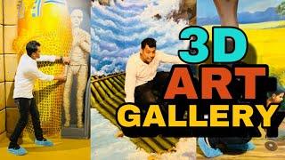 3D Art Gallery Vlog- Stunning 3D art in BD 