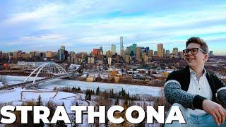 Living in Strathcona Edmonton | Strathcona VLOG Tour | One of Edmonton's TOP Communities