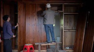 EP.19 Using traditional making methods, I made an extra large wardrobe for my bedroom丨Carpenter Anxu