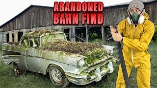 ABANDONED BARN FIND 1957 Bel Air First Wash in 30 YEARS! Satisfying Car Detailing Restoration