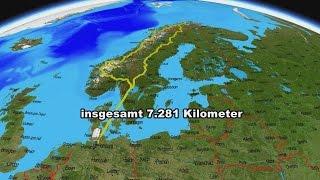 Hamburg-Nordkap und zurück mit dem Caravan Teil 2