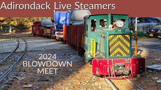 Adirondack Live Steamers October Blowdown Meet 2024