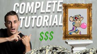 Flipping NFTs explained - How to buy and sell NFTs for profit FULL Tutorial