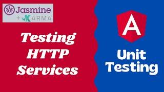 30. Testing Services which has HttpClient as dependency by using Jasmine Spy - Angular Unit testing